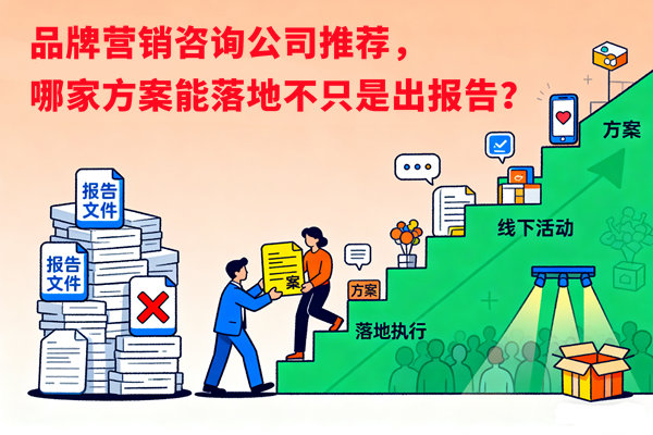 品牌營銷咨詢公司推薦，哪家方案能落地不只是出報告？