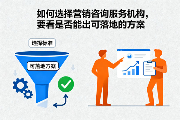 如何選擇營銷咨詢服務(wù)機(jī)構(gòu)，要看是否能出可落地的方案