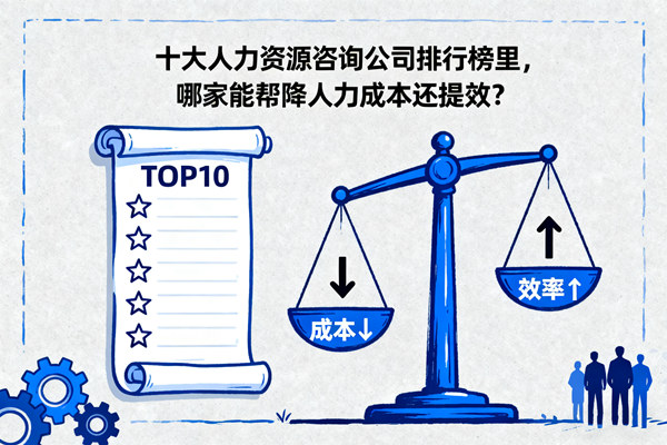 十大人力資源咨詢(xún)公司排行榜里，哪家能幫降人力成本還提效？