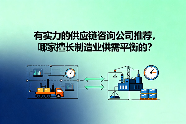 有實(shí)力的供應(yīng)鏈咨詢公司推薦，哪家擅長(zhǎng)制造業(yè)供需平衡的？